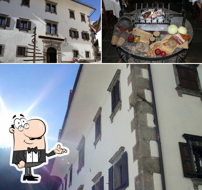Dai un’occhiata alla foto che mostra la interni e cibo di Agriturismo Sot La Napa