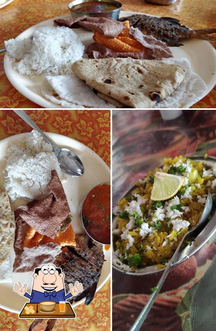 Food at Annapurna lunch home nagoan