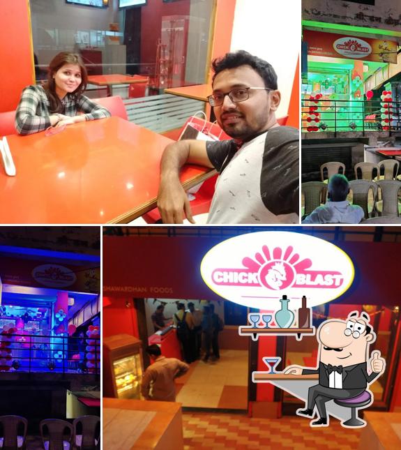 The interior of ChickBlast