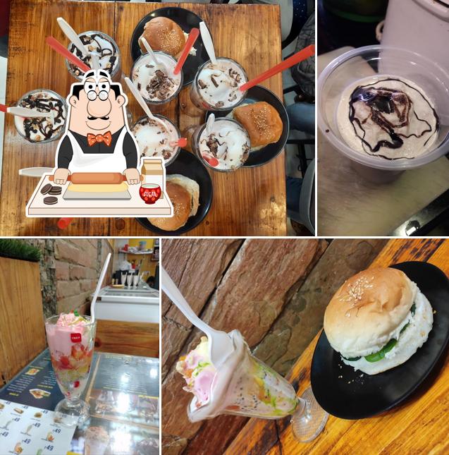 Green lemon cafeteria offers a range of sweet dishes