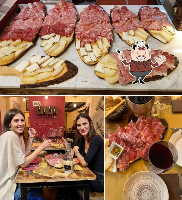 Cibo al Il vinaio di furio