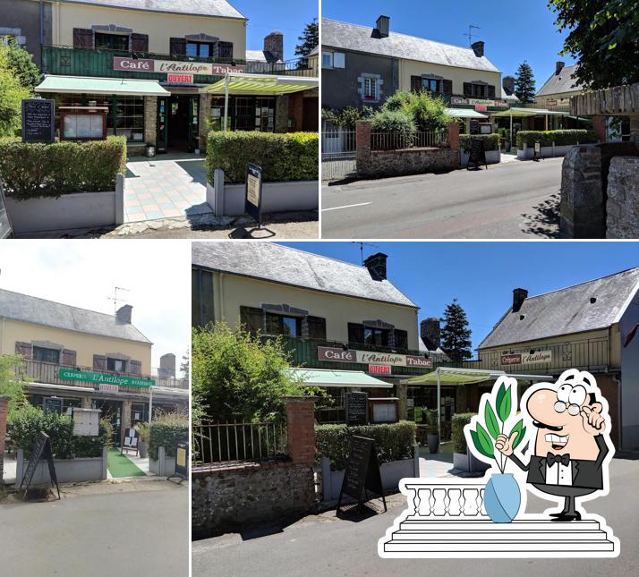 L'Antilope, café, crêperie, brasserie