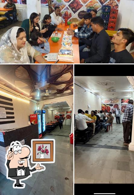 The photo of interior and wedding at Laajawaab nonveg family restaurant