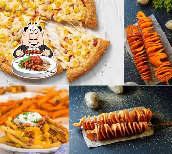 Food at Lovely fry zone & Pizza for U
