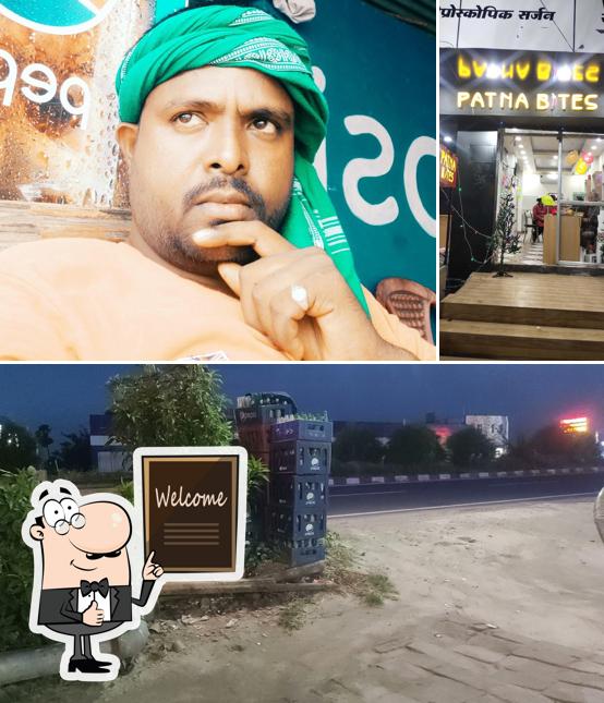 Look at the photo of Patna bites