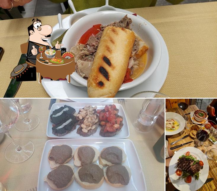 Platti al Ristorante Osteria La Latteria - Cucina tipica Fiorentina