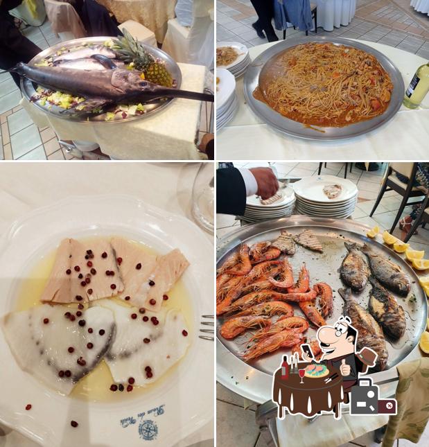 Rosa Dei Venti Ristorante offre un'ampia gamma di pasti a base di pesce