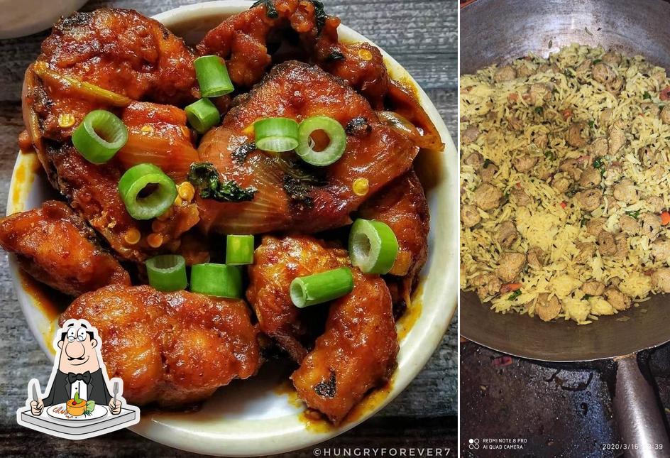 Food at Saran Chicken Center Kalka