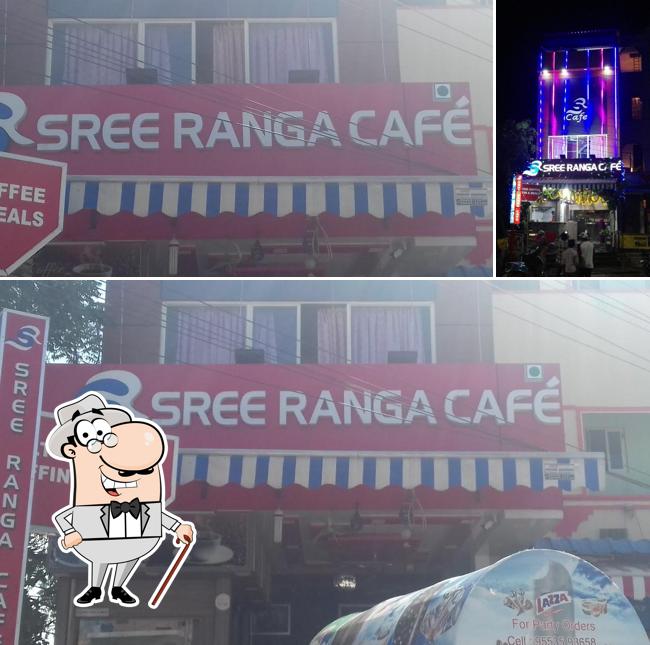 The exterior of Sree Ranga Cafe