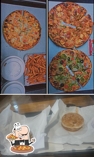 Try out different types of pizza
