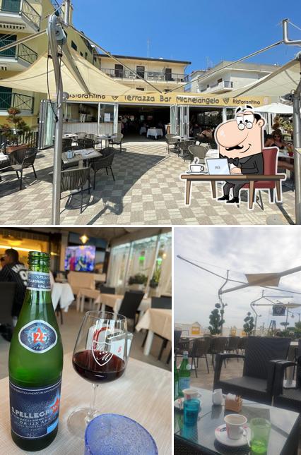 Gli interni di Terrazzo Bar Michelangelo