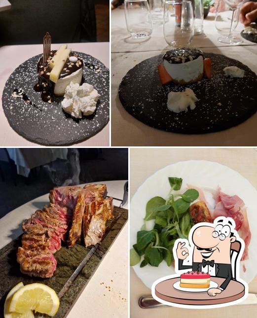 Cheesecake al Trattoria Al Monte