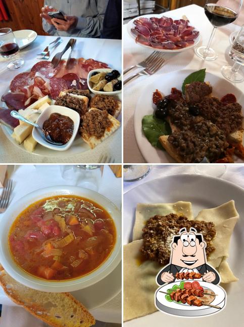 Platti al Ristorante Il Castagno da Nichi