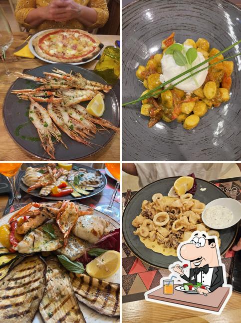 Scampi al Ristorante Pizzeria Braies