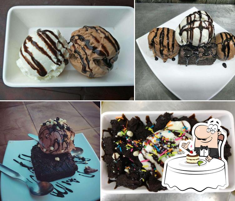 Enjoy one of the sweet dishes