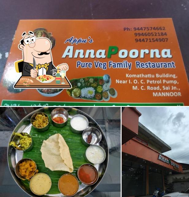 This is the photo depicting food and exterior at Appus Annapoorna Restaurant