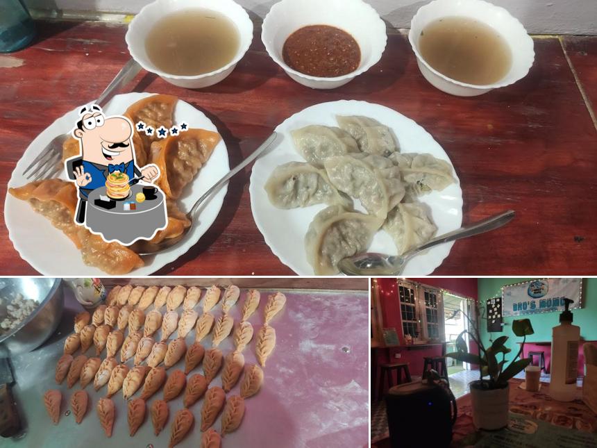 The picture of food and beverage at Bro's Momo