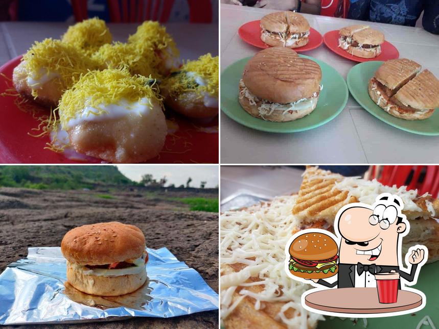 Get a burger at Chaat Baat
