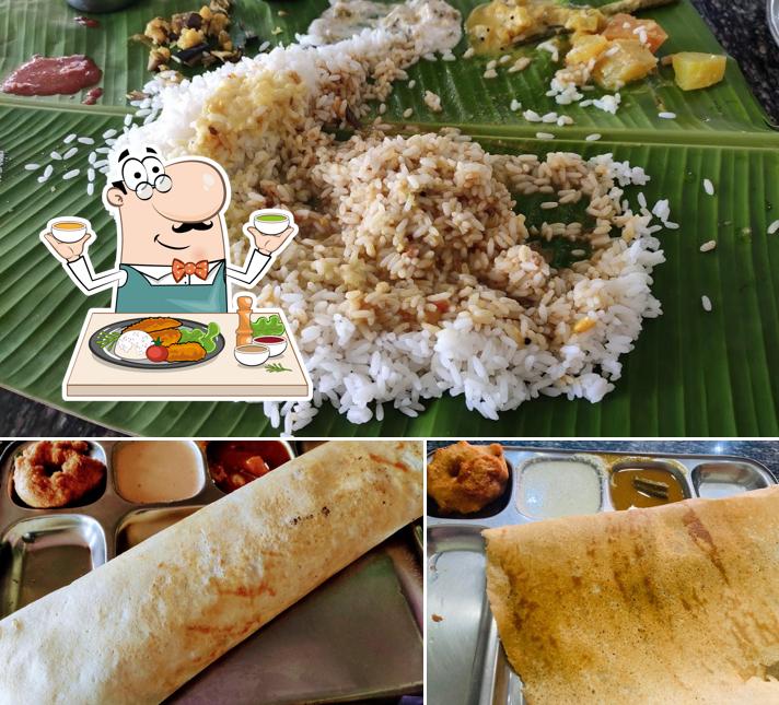 Food at Hotel Saraswathy Bhavan