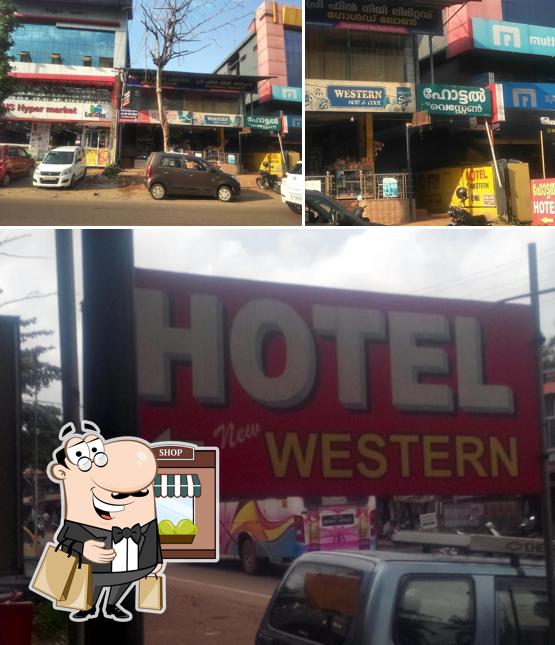 The exterior of Hotel Western