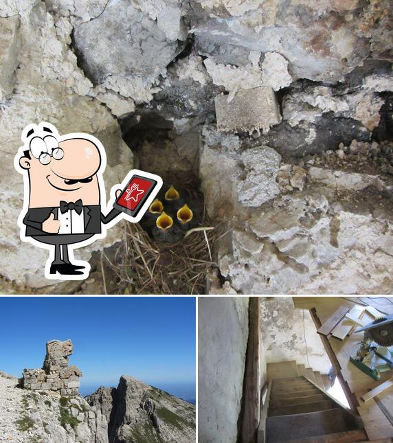 La immagine della esterno e interni di Malga Streva Raossi