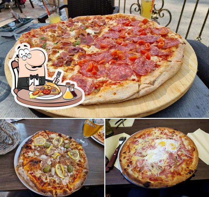 Prenditi tra le svariate varianti di pizza
