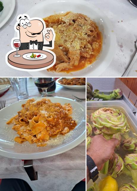 Cibo al Hostaria pizzeria Al Bivio