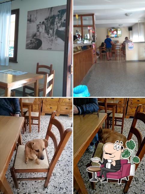 Gli interni di Bar da Fasan