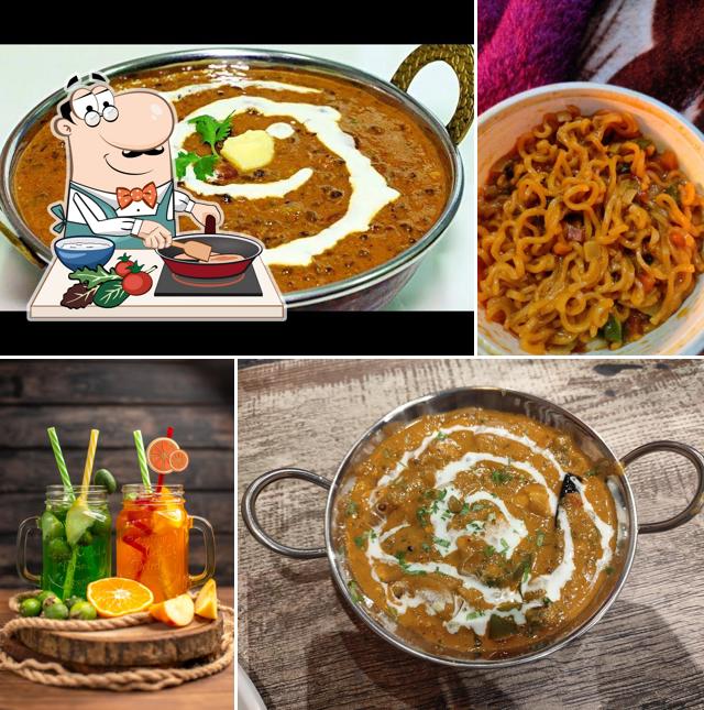 Chicken curry at Brass City cafe