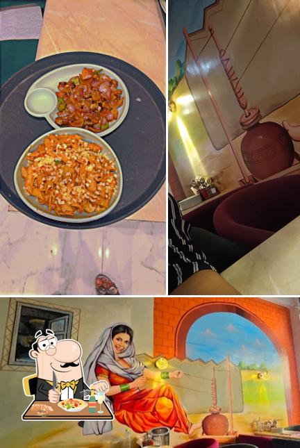 Among various things one can find food and interior at Chulla Chownka