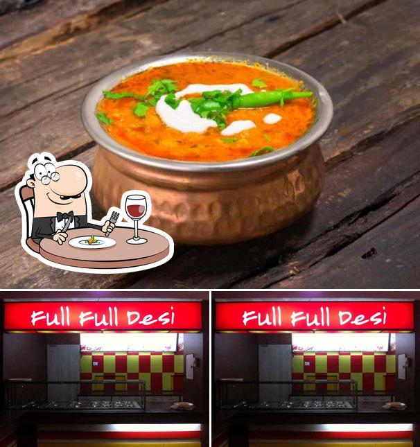 Food at Full Full Desi