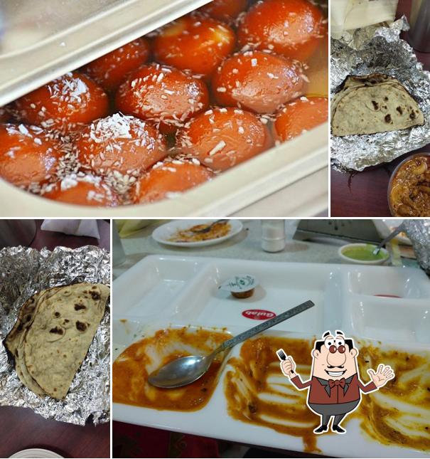 Food at Gulab Sweets