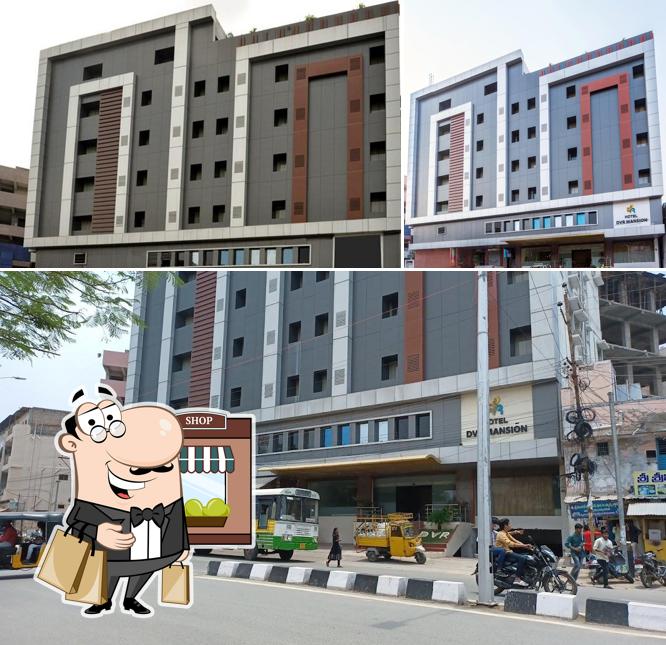 The exterior of Hotel DVR Mansion