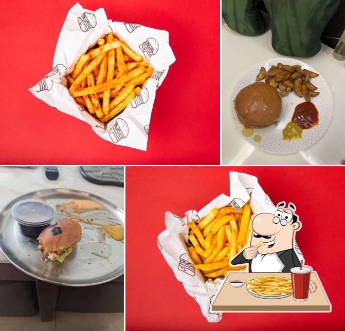 French fries at Indore Boss Burger