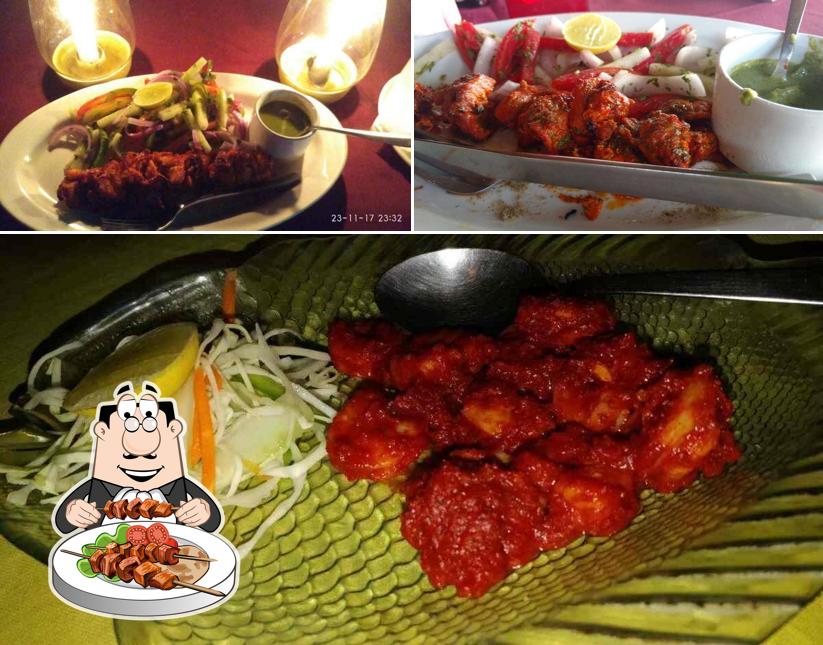 Food at Palms n Sands Beach Restobar Candolim