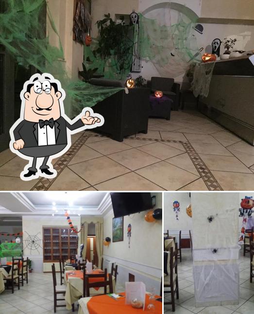 Gli interni di Pizzeria IL BORGO