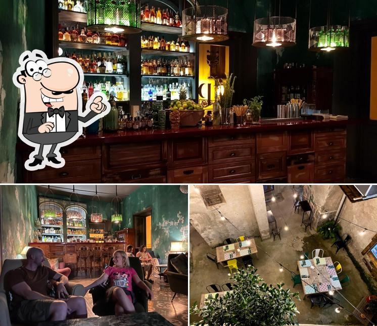 Gli interni di QB - Food Lab and Spirits