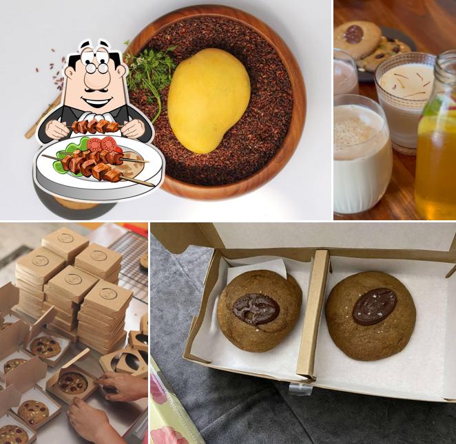 Chocolate mousse at Ricky's Cookies