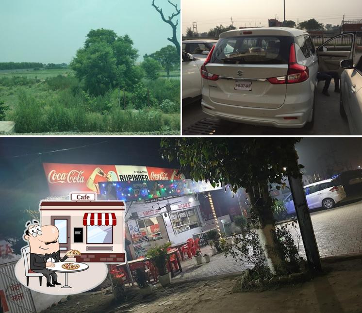 The exterior of Rupinder Vaishno Dhaba