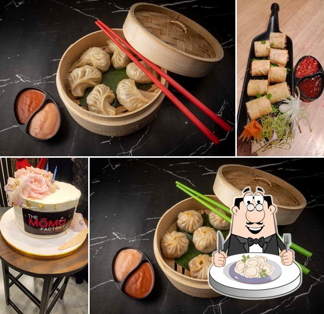Dumplings at The Momo Factory Samarth nagar Nashik