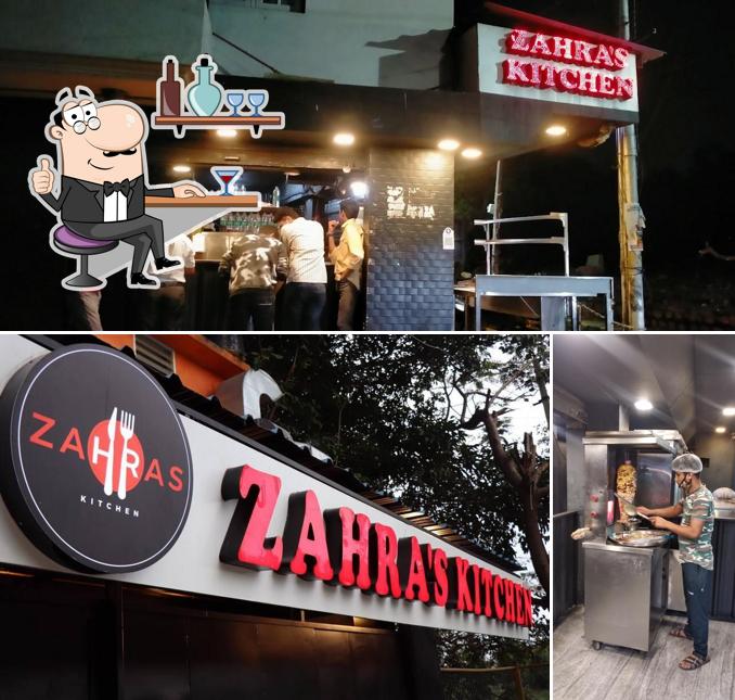 The interior of Zahra's kitchen