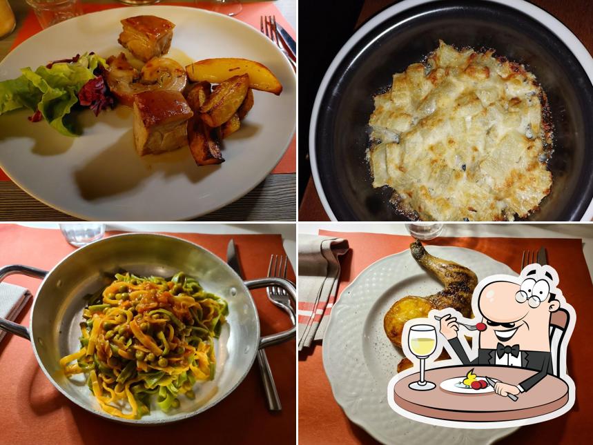 Platti al Ristorante Osteria La Casetta