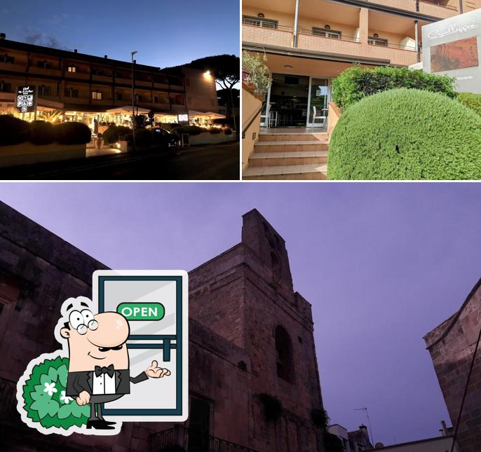 Puoi goderti l'aria fresca dal dehors di Hotel Riva dei Cavalleggeri