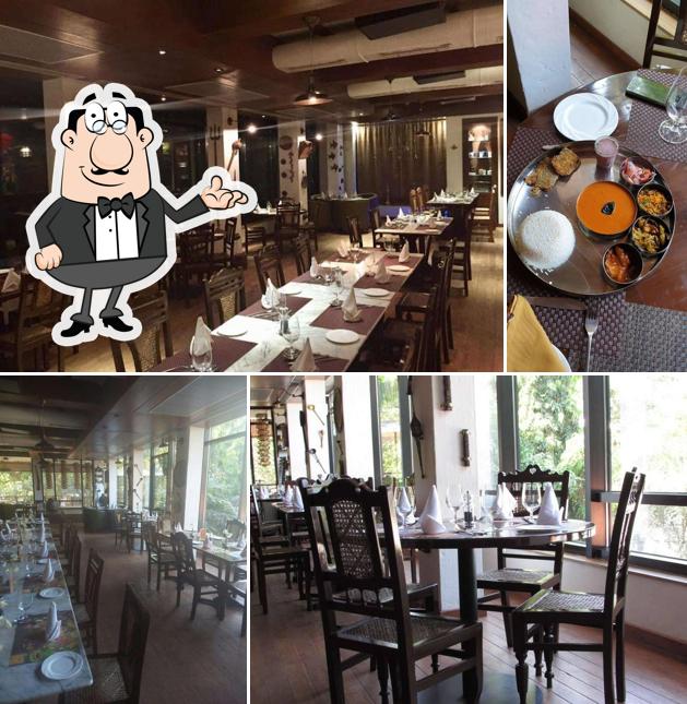 Take a seat at one of the tables at Soi