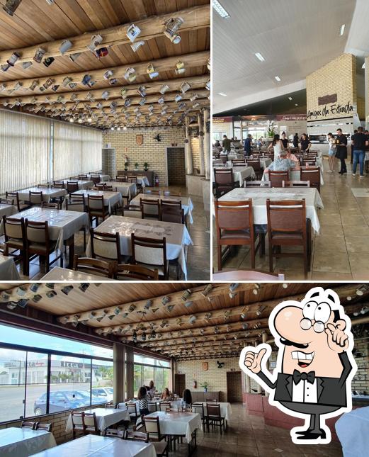 O interior do Amigos da Estrada