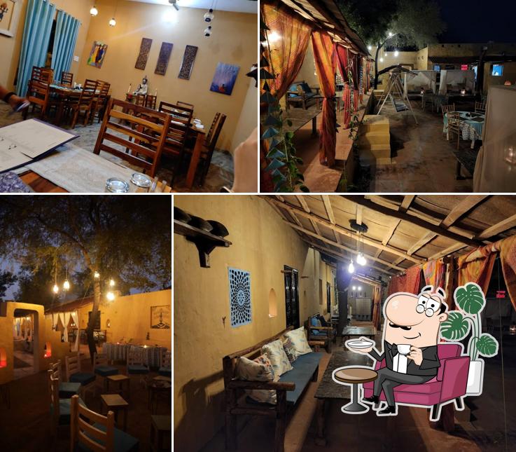 The interior of The Courtyard - Best Restaurant Indian Restaurants Veg Restaurants