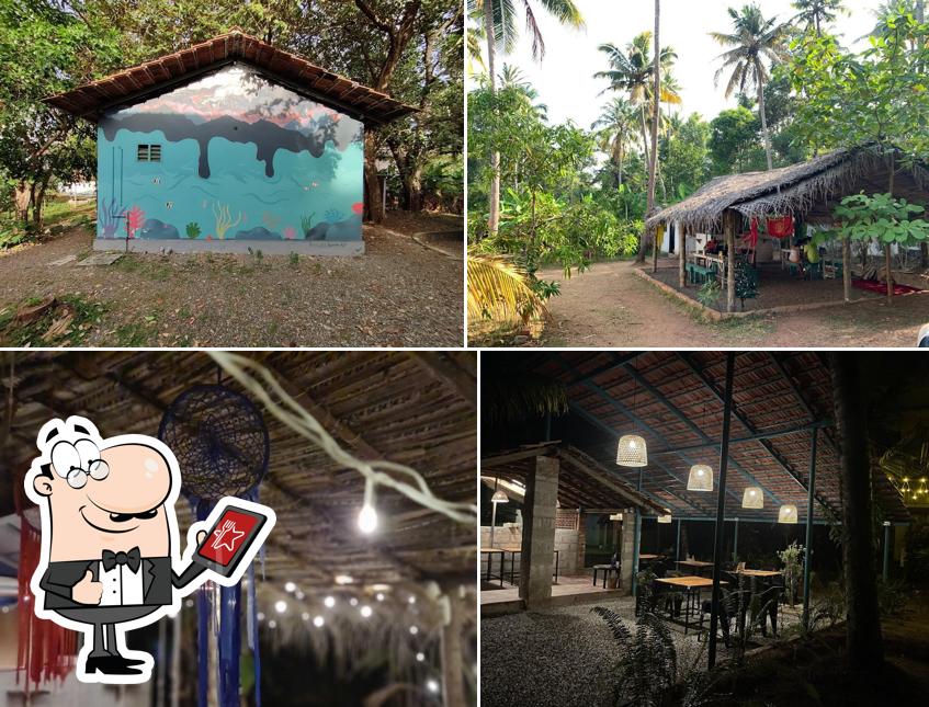 You can get some fresh air outside Cliff & Coral Hostel, Varkala, Odayam Beach