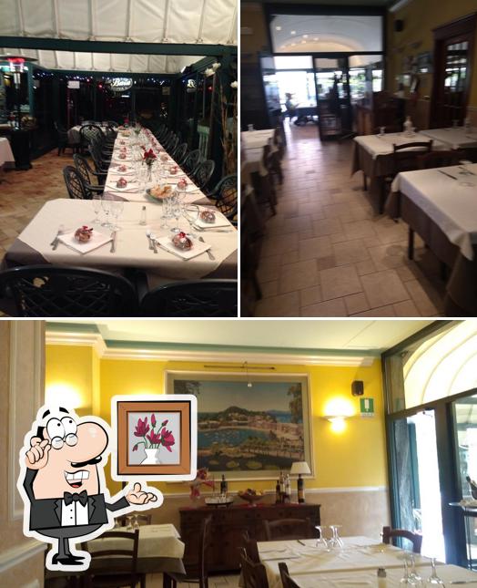 Gli interni di Ristorante La Baia Sestri Levante