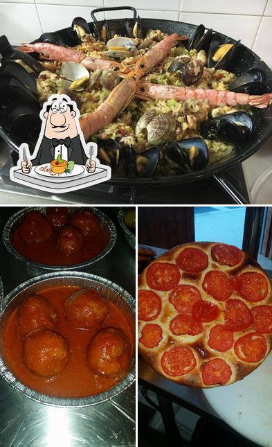 Platti al Pizzeria IL BUCO