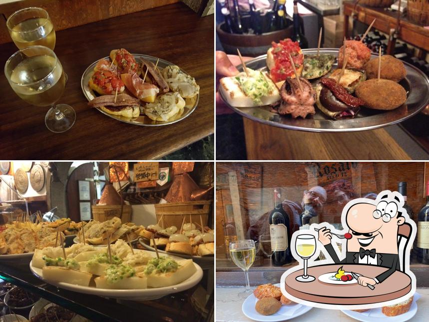 Cibo al Cantina do Mori